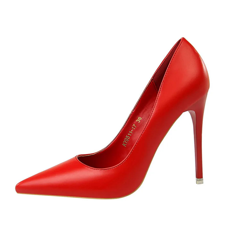 Pointed-Toe Stiletto Pumps