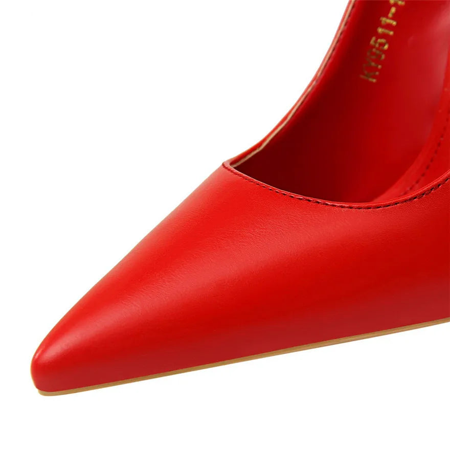 Pointed-Toe Stiletto Pumps