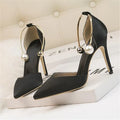 Pearl Loop Pointed-Toe Stiletto Heels