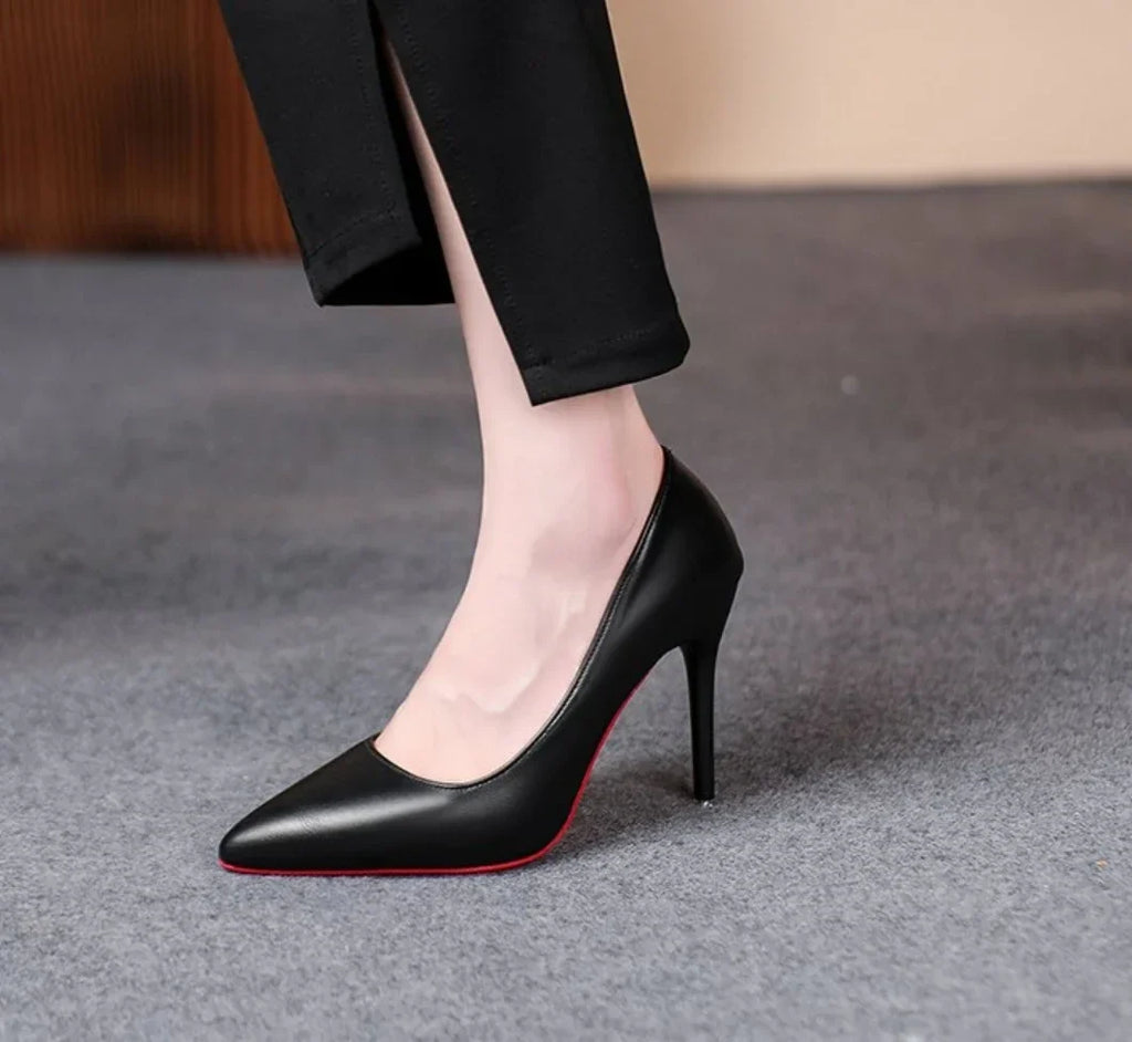 Pointed-Toe Stiletto Pumps