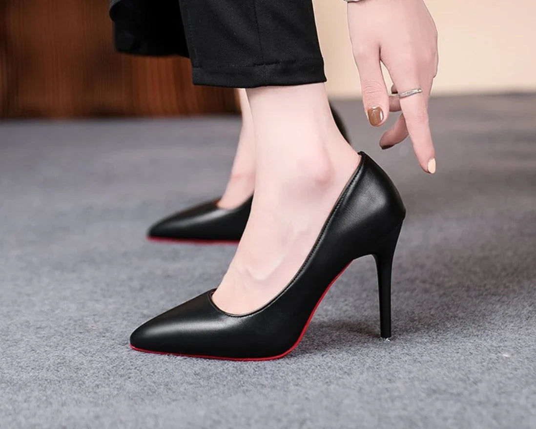 Pointed-Toe Stiletto Pumps