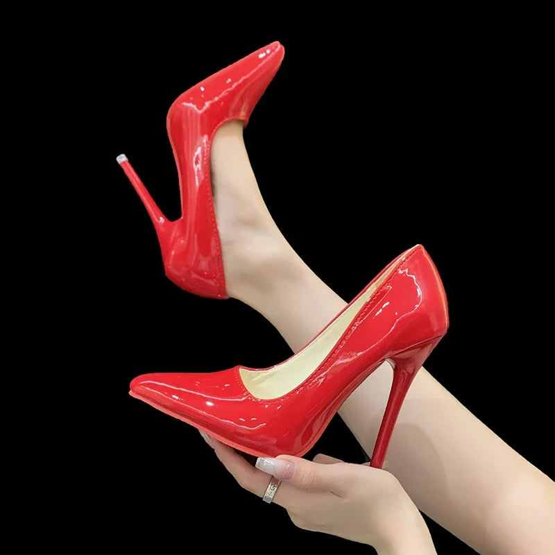 Patent Pointed-Toe Stiletto Pumps