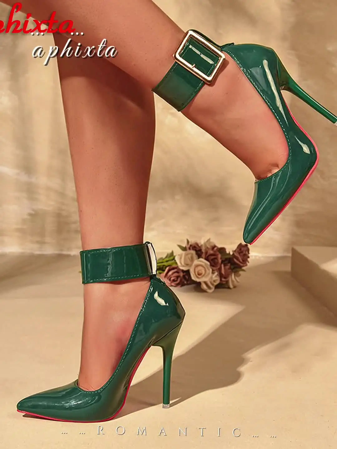 Patent Pointed Toe Stiletto Pumps