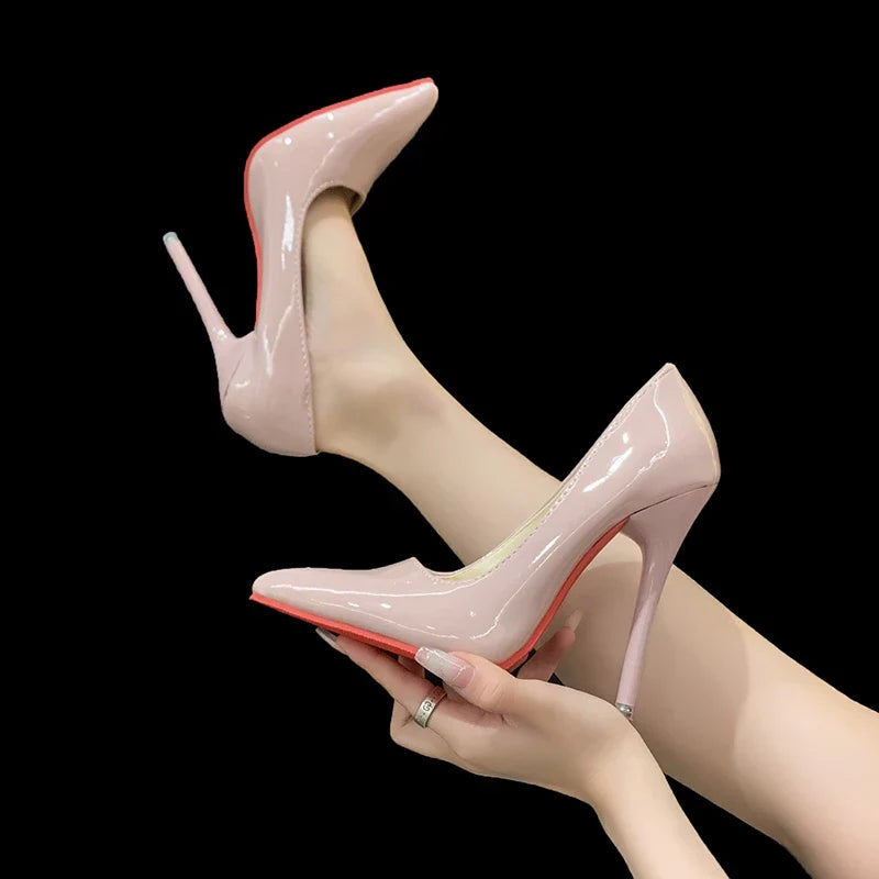 Patent Pointed-Toe Stiletto Pumps