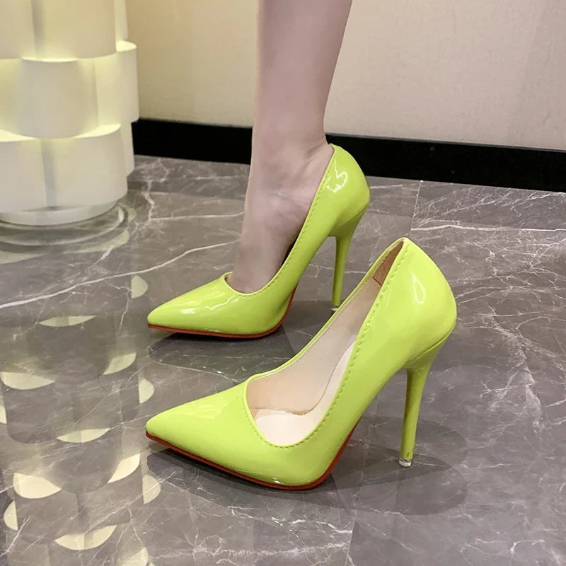 Patent Pointed-Toe Stiletto Pumps
