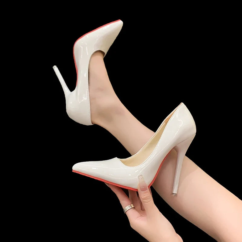 Patent Pointed-Toe Stiletto Pumps