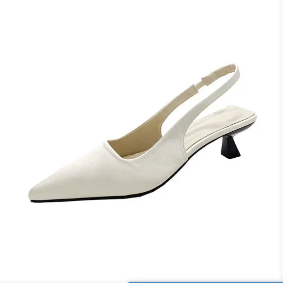 Pointed Toe Slingback Pumps