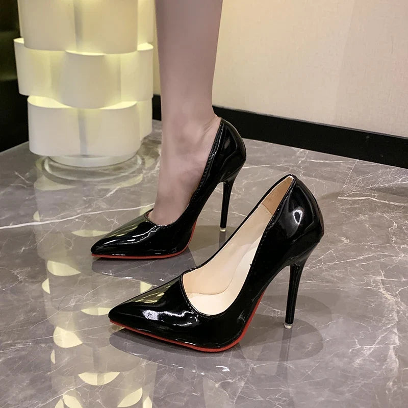 Patent Pointed-Toe Stiletto Pumps