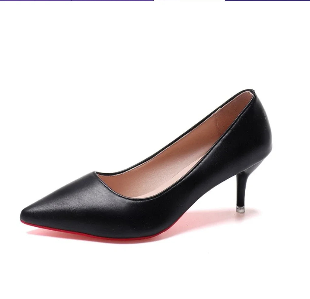 Pointed-Toe Stiletto Pumps