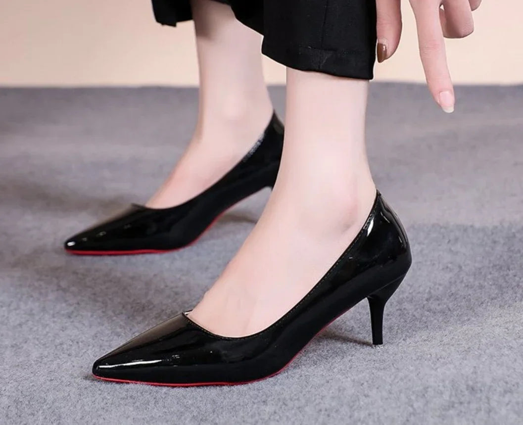 Pointed-Toe Stiletto Pumps